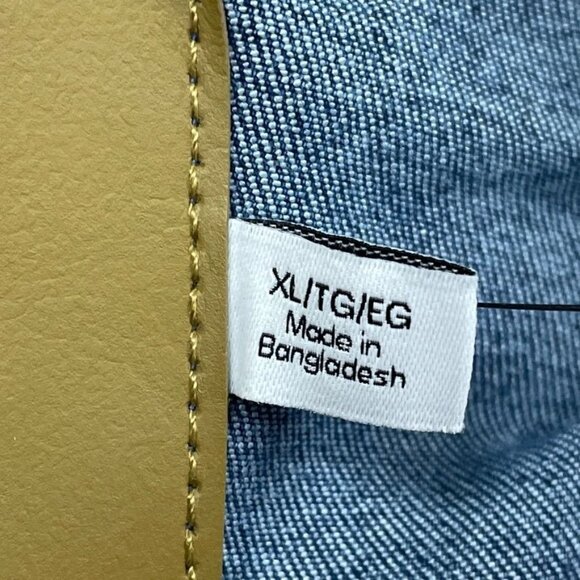 Calvin Klein Womens Denim Jacket XL Blue Button-Down Front Classic Fit d0587 - Picture 2 of 7